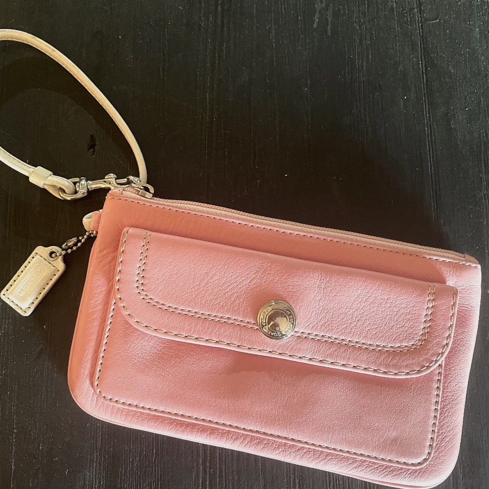 COACH wristlet